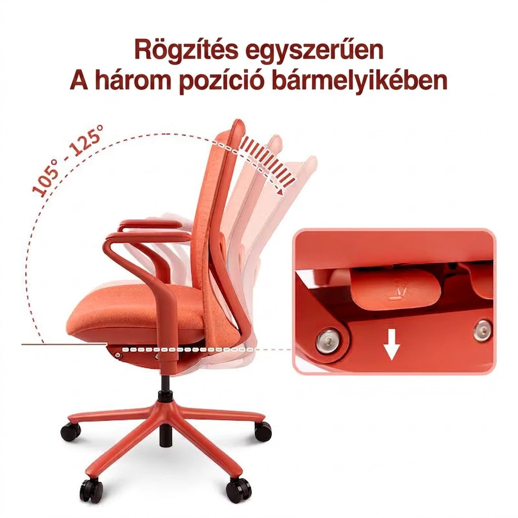 POLY Ergonomikus irodai szék BS13, Díjnyertes design és prémium kényelem