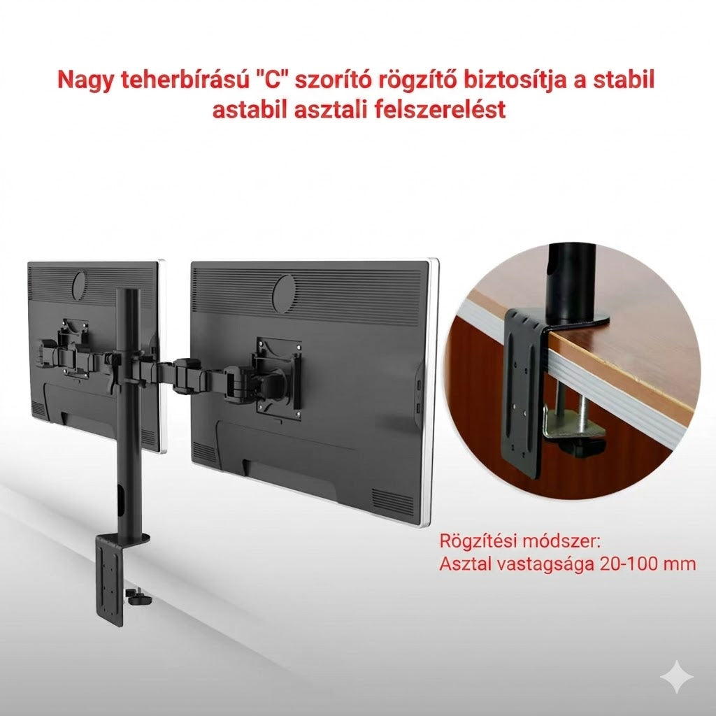 Állítható monitortartó D1D