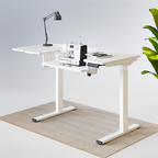 Elektromos Állítható Magasságú Varróasztal, ES9W, Íróasztal Otthoni Irodába, varráshoz, 73-123 cm állítható magasság, 110x60 cm