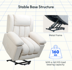 XL7 Prémium Elektromos Masszázsfotel és Dönthető Relax Fotel