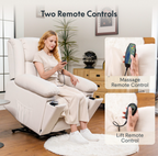 XL7 Prémium Elektromos Masszázsfotel és Dönthető Relax Fotel
