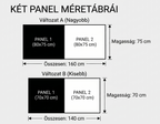 QS2 Kétmotoros elektromos állóasztal, 4 lábú, állítható magasságú, illesztett asztallappal