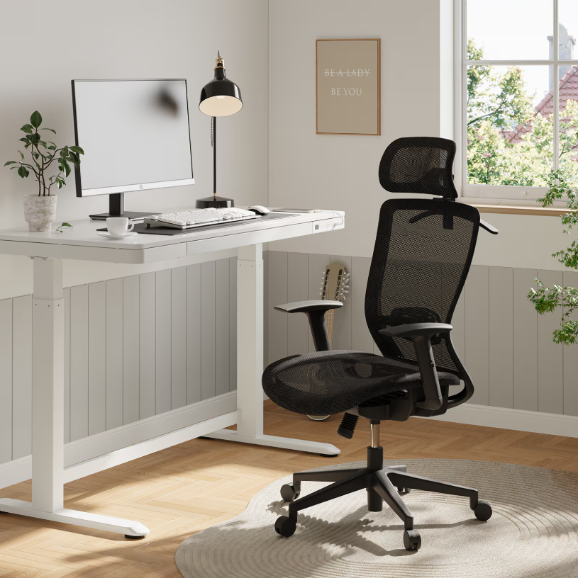 2D-ben teljesen állítható Ergonomikus Hálós Irodai Szék OC3B