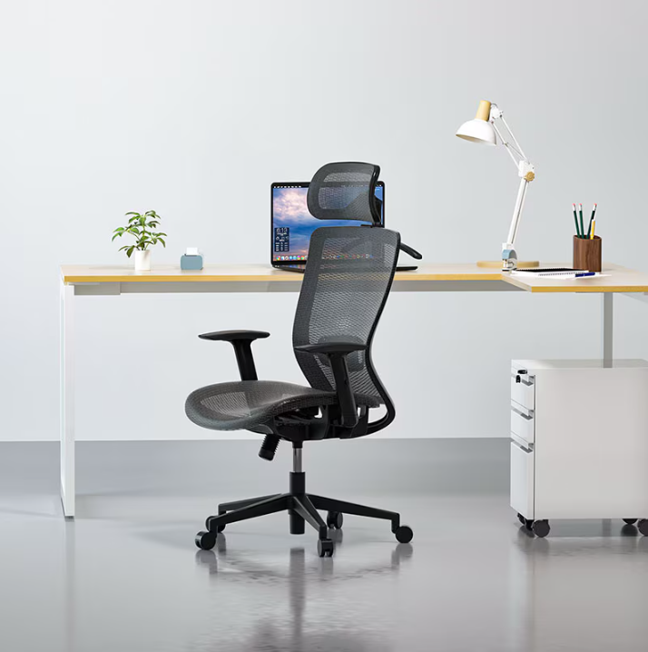 2D-ben teljesen állítható Ergonomikus Hálós Irodai Szék OC3B