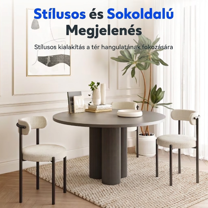 Minimalista modern karfátlan étkezőszékek, 4 darabos szett, többfunkciós(DC3)