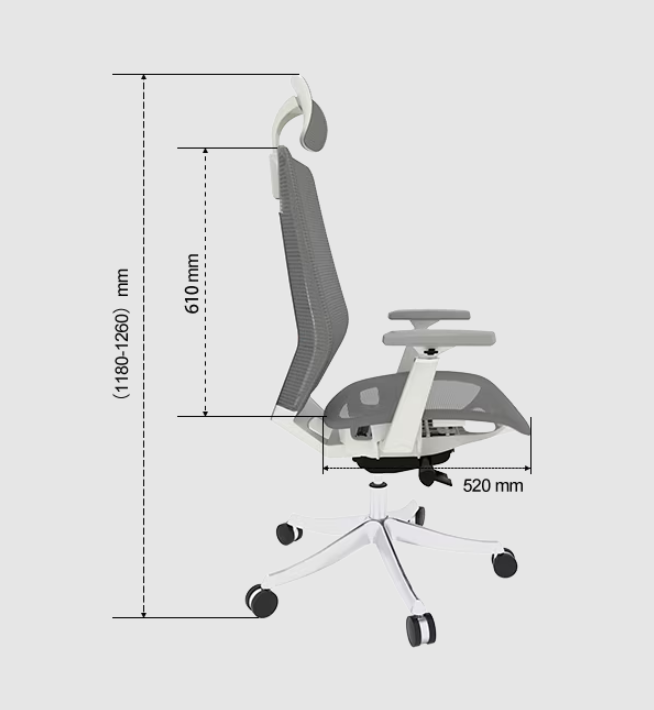 BS11 PRO - Luxus hálós ergonomikus irodai szék
