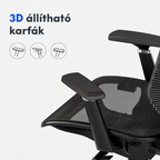 BS11 PRO - Luxus hálós ergonomikus irodai szék
