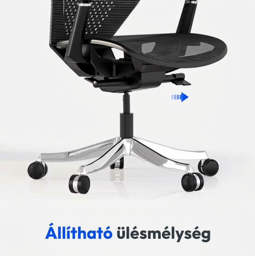 BS11 PRO - Luxus hálós ergonomikus irodai szék