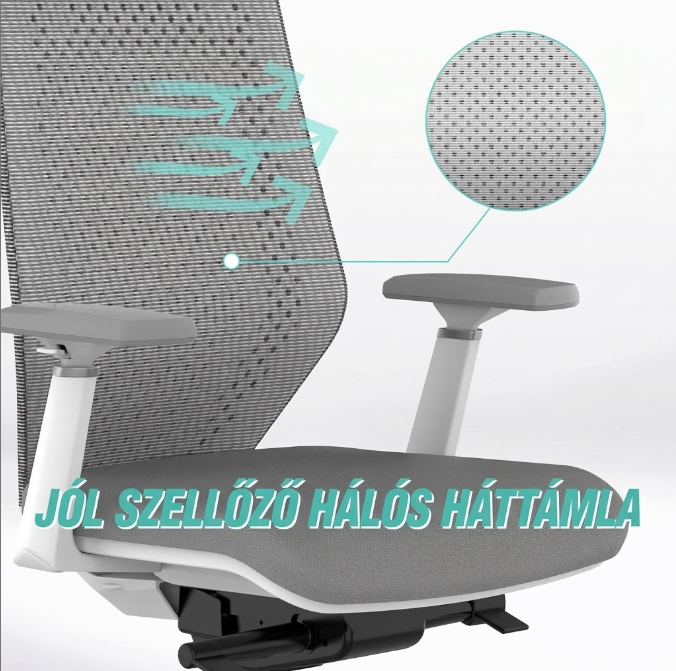 Ergonomikus Irodai Szék BS11, Állítható Magasságú Irodai Szék, Ergonomikus Szék Maximális Kényelemmel
