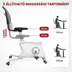 Sit2Go 2-in-1 fitnesz-szék, otthoni edzőkerékpár
