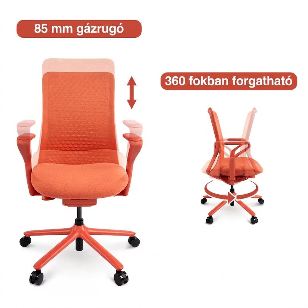 POLY Ergonomikus irodai szék BS13, Díjnyertes design és prémium kényelem