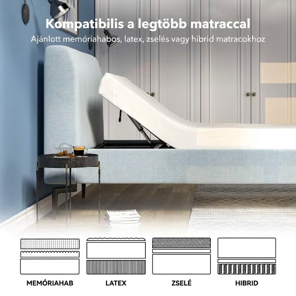 Állítható elektromos ágyrács