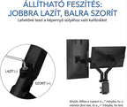 Állítható monitortartó S8D – csuklós kar, 17"-32" monitorhoz, VESA, 2-9 kg