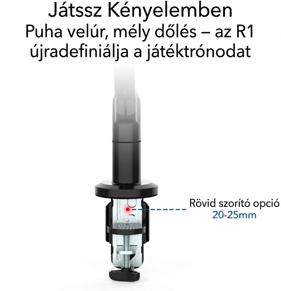 Állítható monitortartó S8 – csuklós kar, 17"-36" monitorhoz, VESA, 3-12 kg