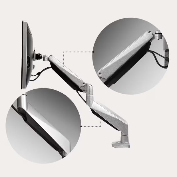 D7L egykaros monitor tartó | 10-34 hüvelyk | 6-15kg | VESA 75x75 & 100x100