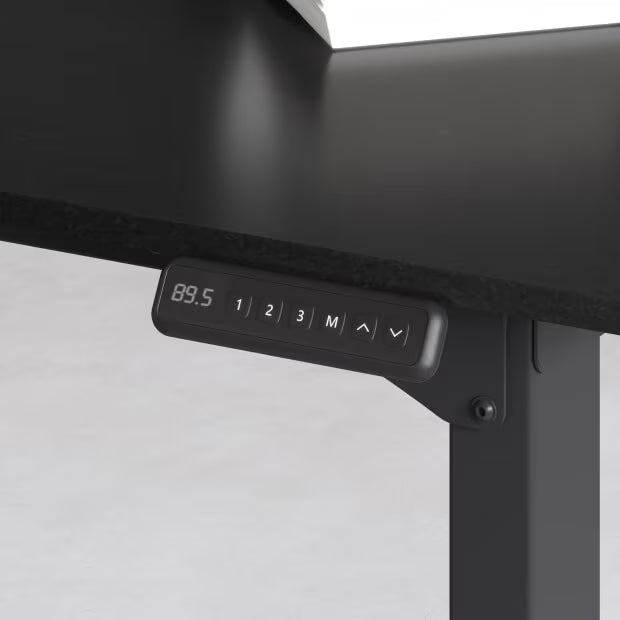 E1Q Állítható magasságú íróasztal 140x70 cm-es és 160x70 cm-es asztallappal