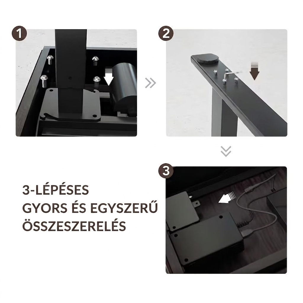 Elektromosan állítható magasságú íróasztal EHD sorozat