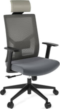 Ergonomikus irodai szék BS12, Lélegző szövet kárpit, hosszú üléshez tervezve