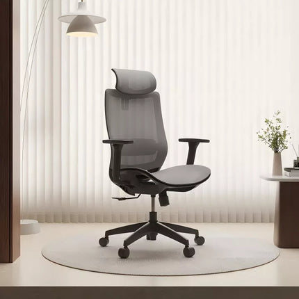 Ergonomikus teljes hálós irodai szék BS4, Állítható Fejtámlával és 3D Kartámasszal