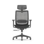 Ergonomikus teljes hálós irodai szék BS4, Állítható Fejtámlával és 3D Kartámasszal