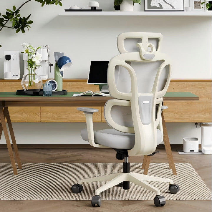 Ergonomikus irodai szék BS5, hálós háttámla, állítható karfák és modern megjelenés