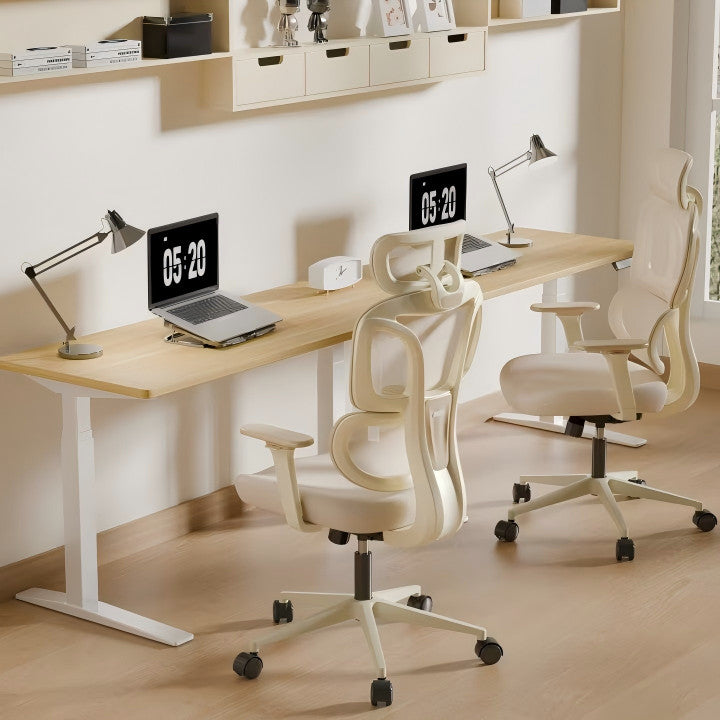 Ergonomikus irodai szék BS5, hálós háttámla, állítható karfák és modern megjelenés