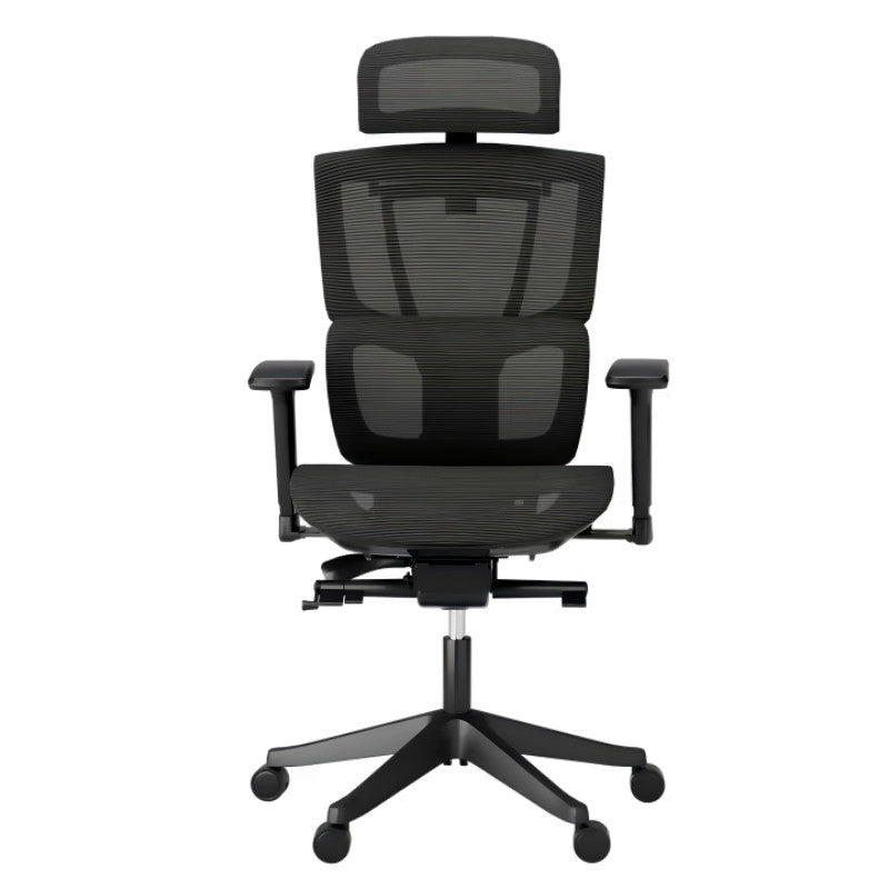 Prémium ergonomikus irodai szék C7-Air, Hálós – adaptív deréktámasz, állítható fejtámla és kartámasz, hosszú távú ülőmunkához