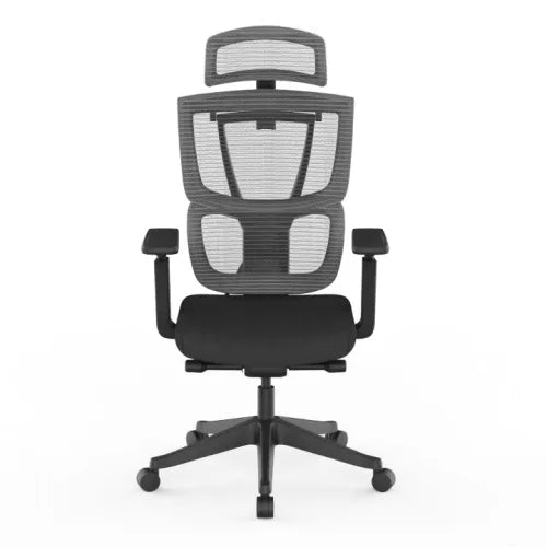 Prémium ergonomikus irodai szék C7, Habpárna – adaptív deréktámasz, állítható fejtámla és kartámasz, hosszú távú ülőmunkához