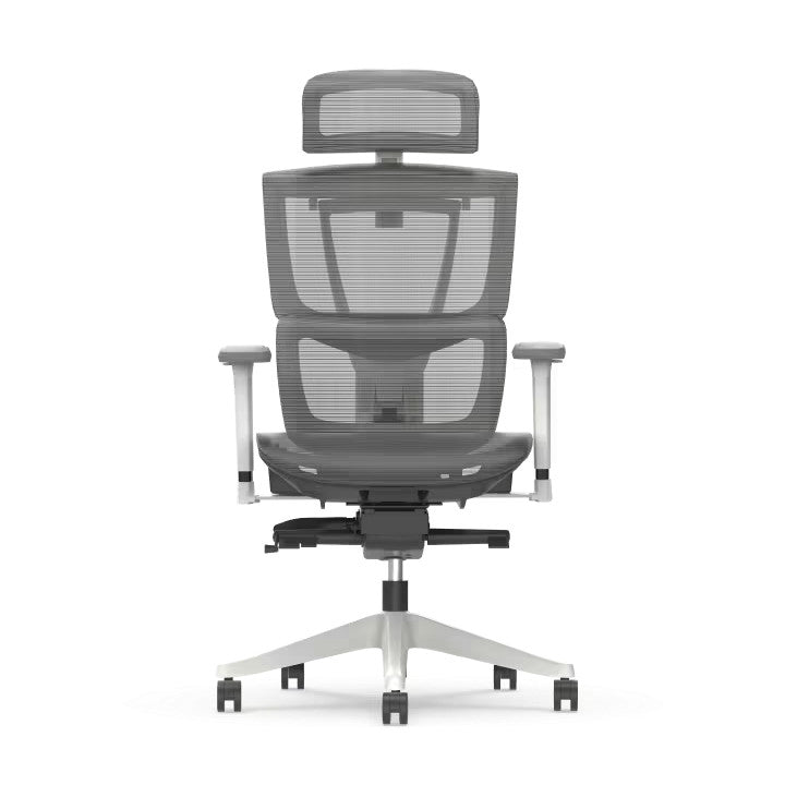 Prémium ergonomikus irodai szék C7-Air, Hálós – adaptív deréktámasz, állítható fejtámla és kartámasz, hosszú távú ülőmunkához