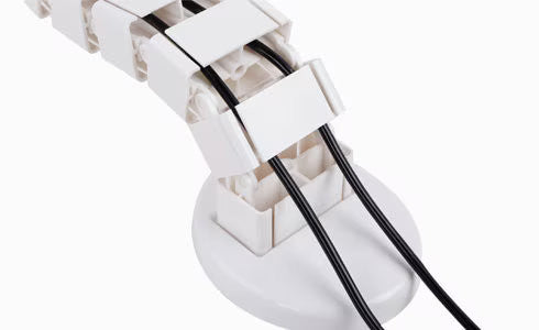 Asztal alatti kábelrendező gerinc CMP017, 128 cm