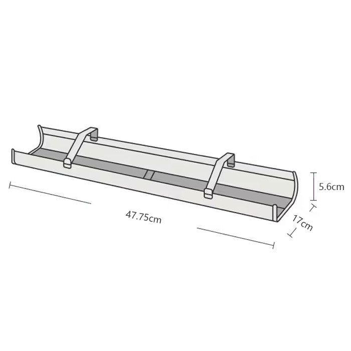 Asztal alatti kábelrendező háló CMP027, 45,2cm