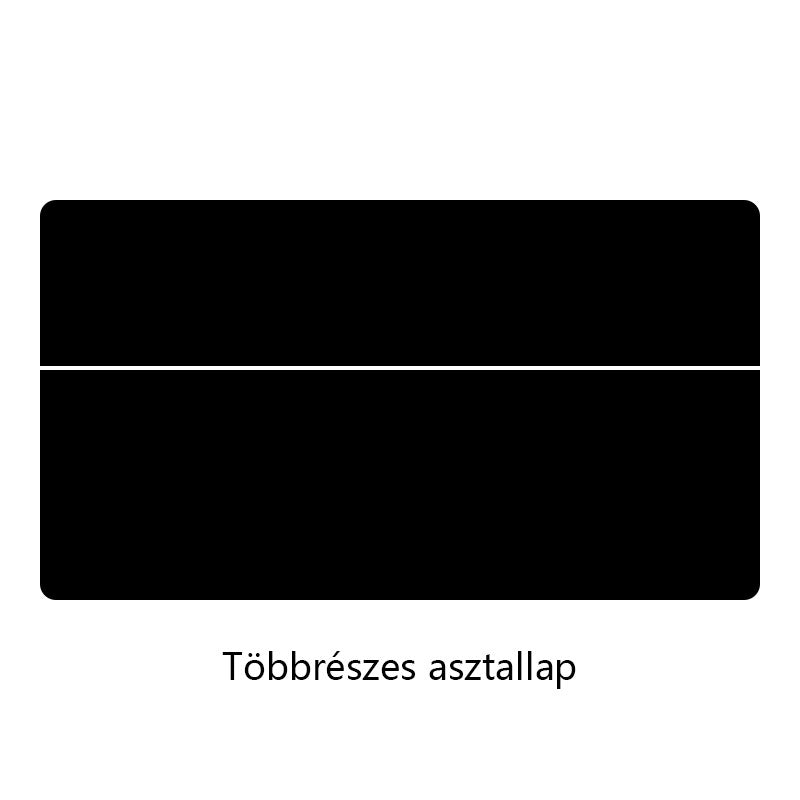 Elektromos íróasztal EG1, állítható magasság (70–120 cm), Többrészes