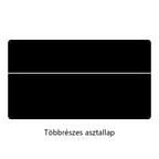 Elektromos íróasztal EG1, állítható magasság (70–120 cm), Többrészes