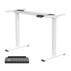 Elektromos Íróasztal Láb E1 Pro, Kétmotoros, 70–120 cm Állítható, 100 kg Teherbírás, Memóriagombokkal