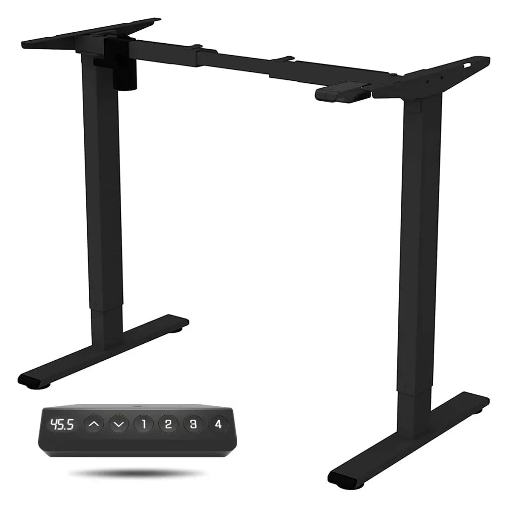 Elektromos Íróasztal Láb E1, egymotoros, 70–120 cm Állítható, 70 kg Teherbírás