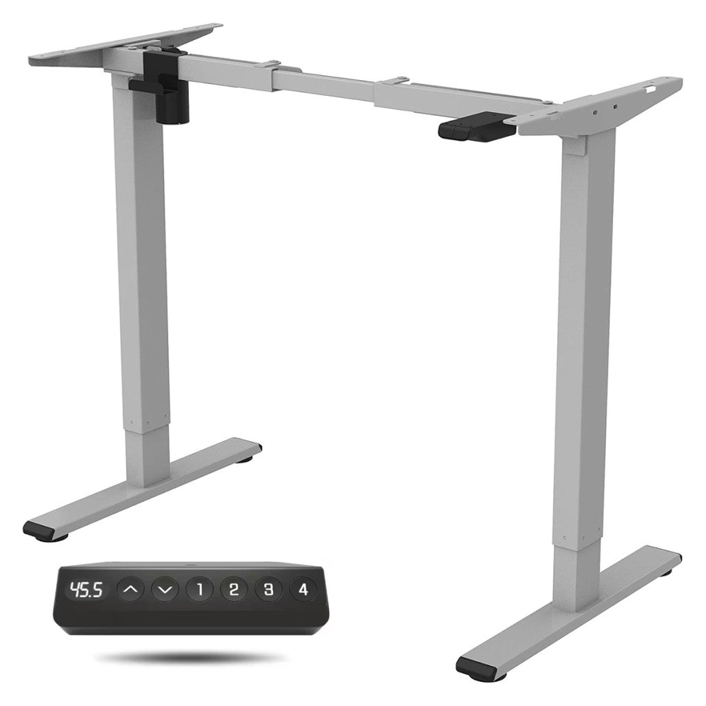 Elektromos Íróasztal Láb E1, egymotoros, 70–120 cm Állítható, 70 kg Teherbírás