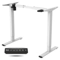 Elektromos Íróasztal Láb E1, Egymotoros, 70–120 cm Állítható, 70 kg Teherbírás