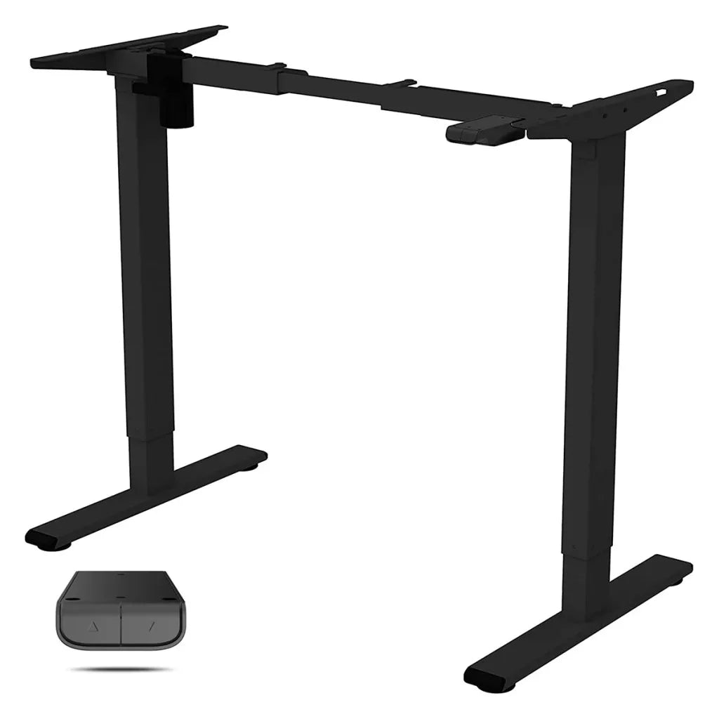 Elektromos Íróasztal Láb E1, egymotoros, 70–120 cm Állítható, 70 kg Teherbírás