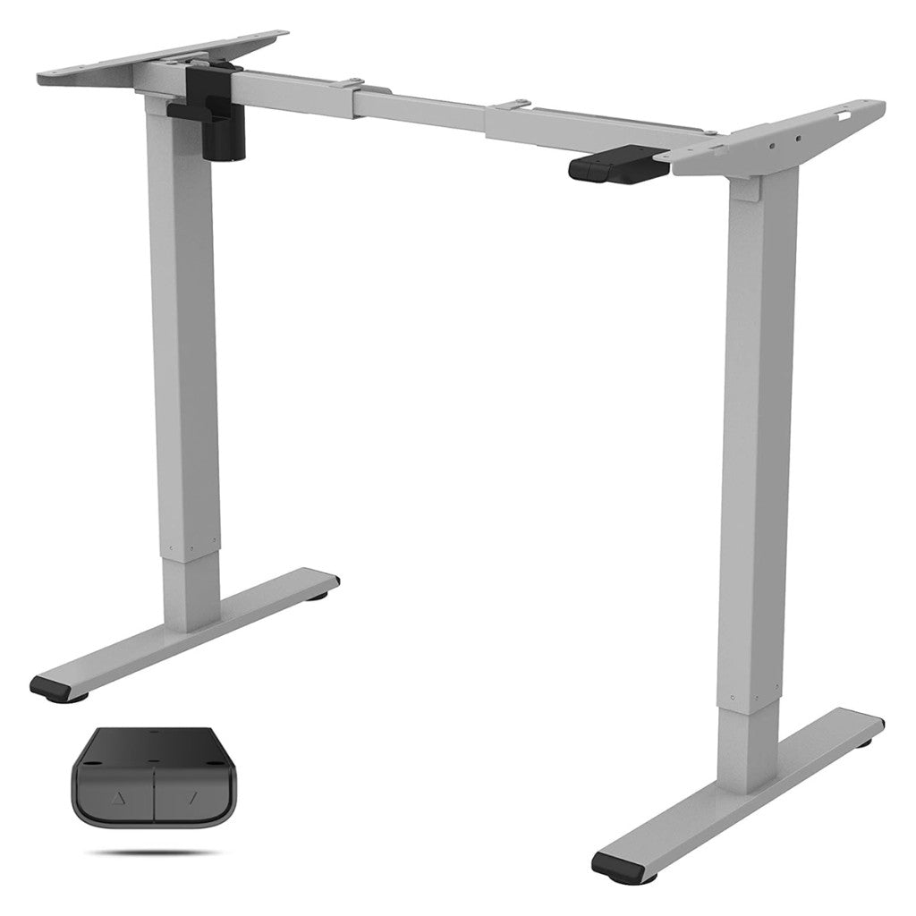 Elektromos Íróasztal Láb E1, egymotoros, 70–120 cm Állítható, 70 kg Teherbírás