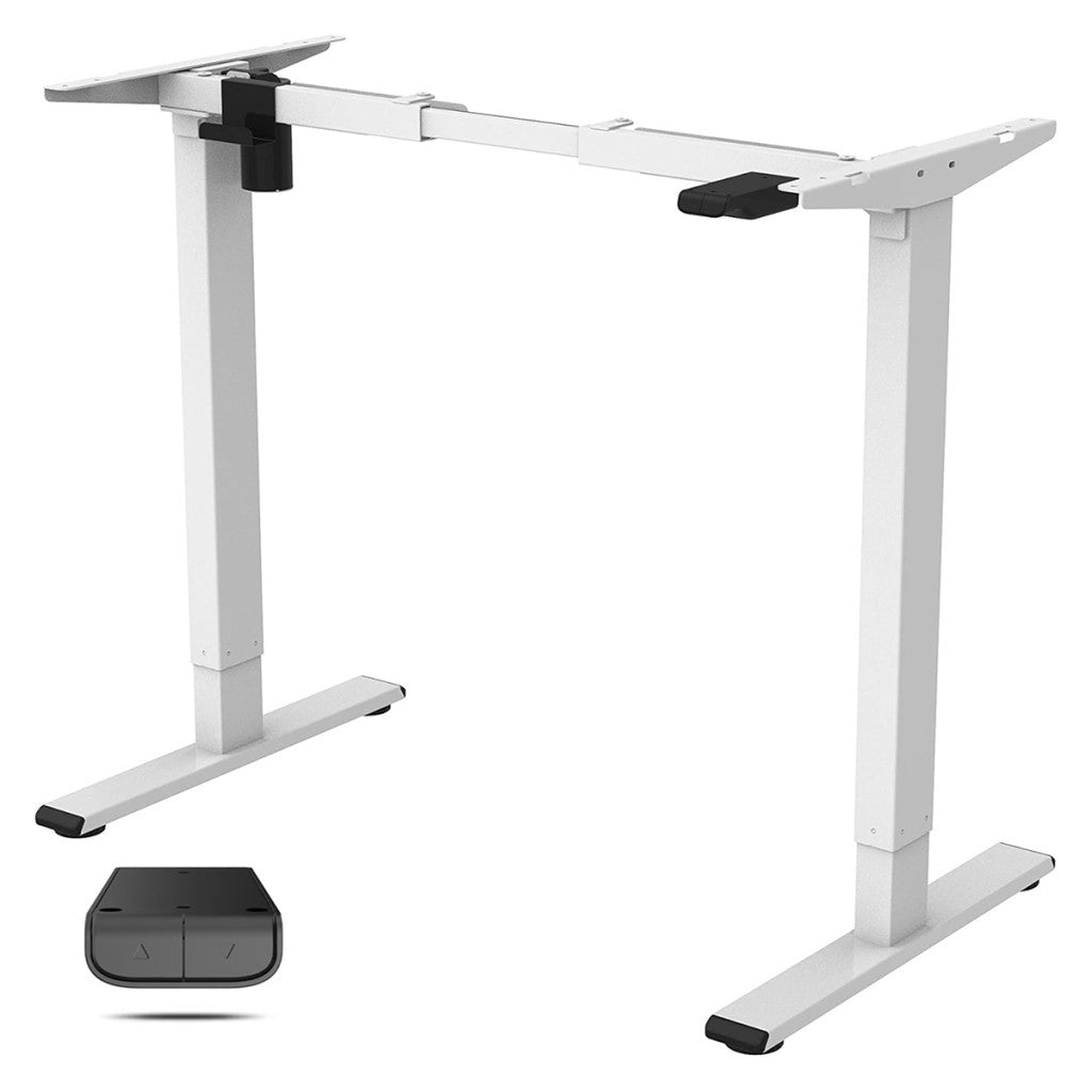 Elektromos Íróasztal Láb E1, egymotoros, 70–120 cm Állítható, 70 kg Teherbírás