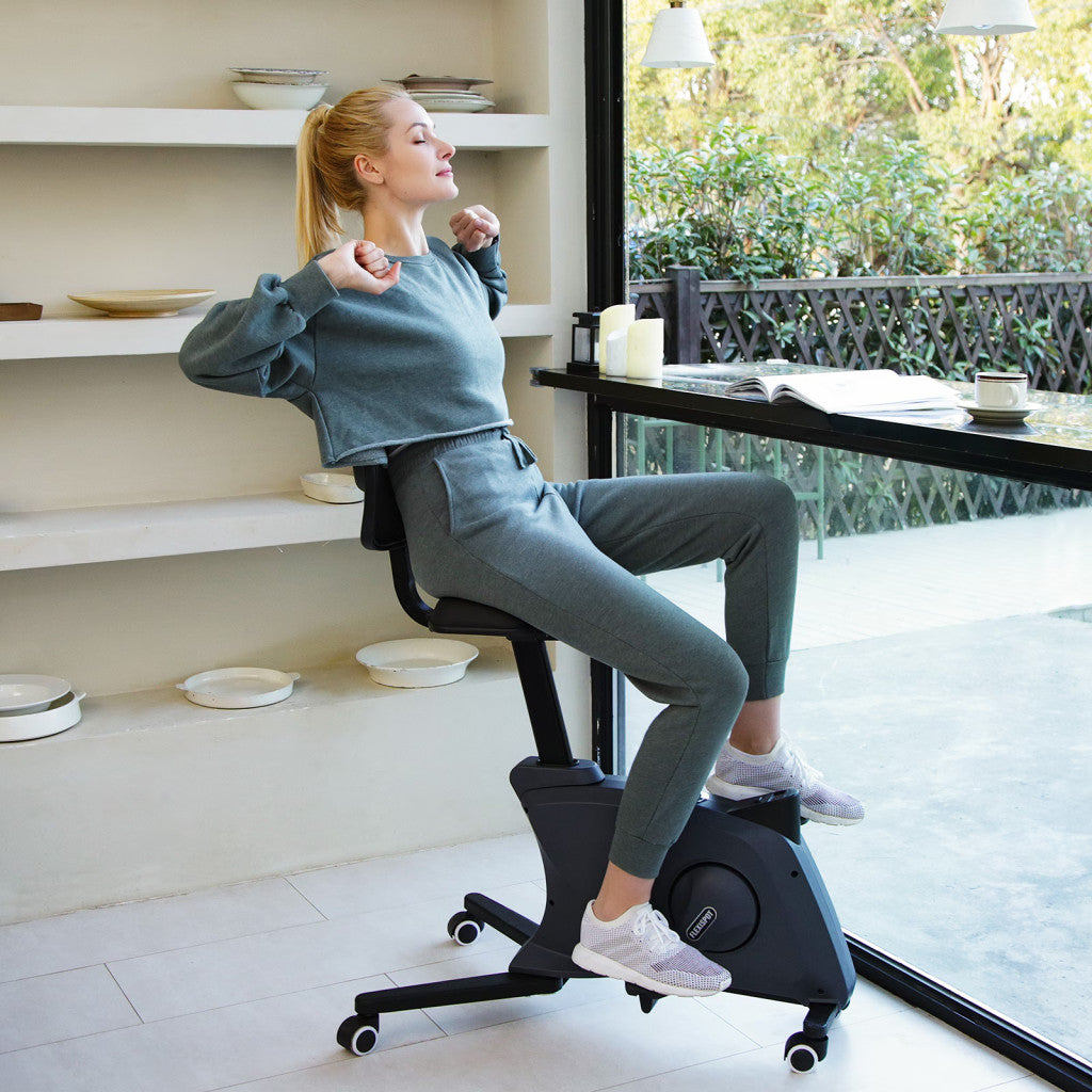Sit2Go 2-in-1 fitnesz-szék, otthoni edzőkerékpár