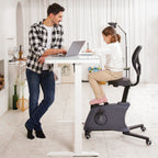 Sit2Go 2-in-1 fitnesz-szék, otthoni edzőkerékpár
