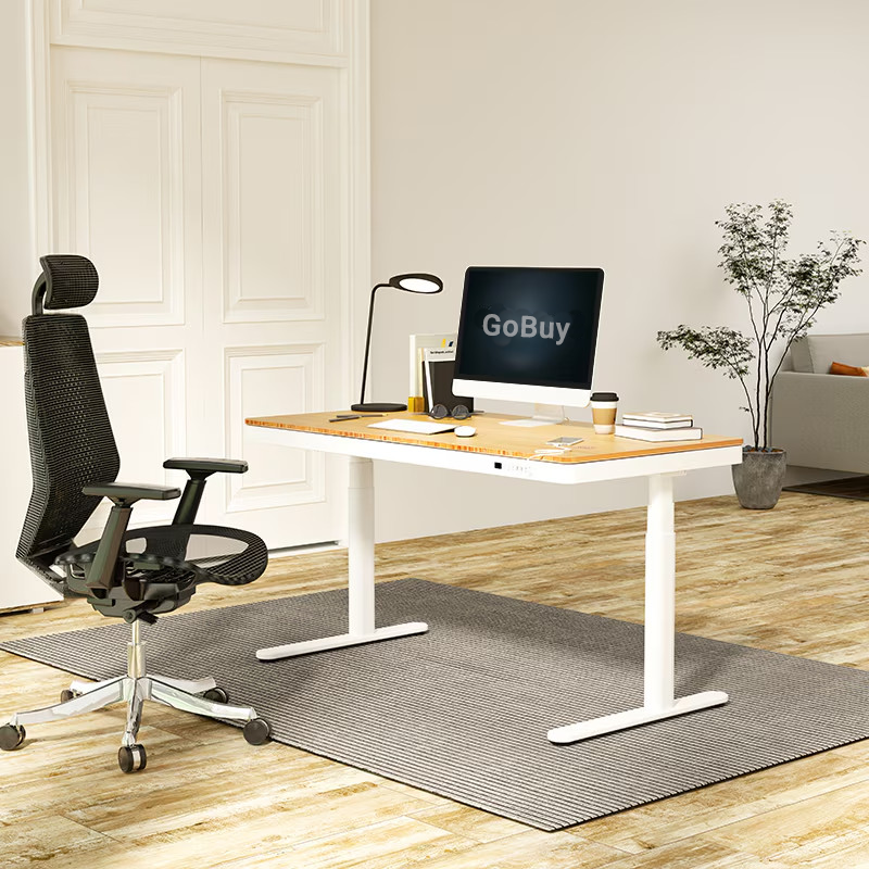 Comhar All-in-One elektromos állítható íróasztal Q8, fiókkal, dupla motor, vezeték