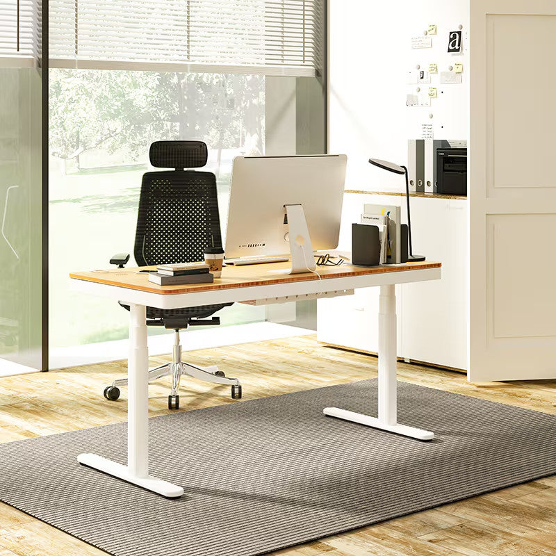 Comhar All-in-One elektromos állítható íróasztal Q8, fiókkal, dupla motor, vezeték