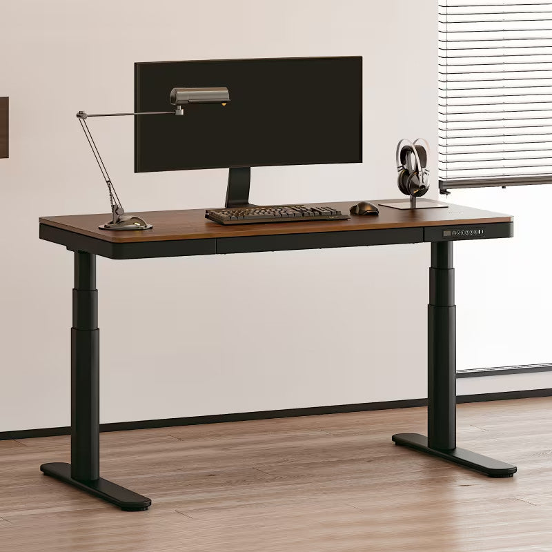 Comhar All-in-One elektromos állítható íróasztal Q8, fiókkal, dupla motor, vezeték