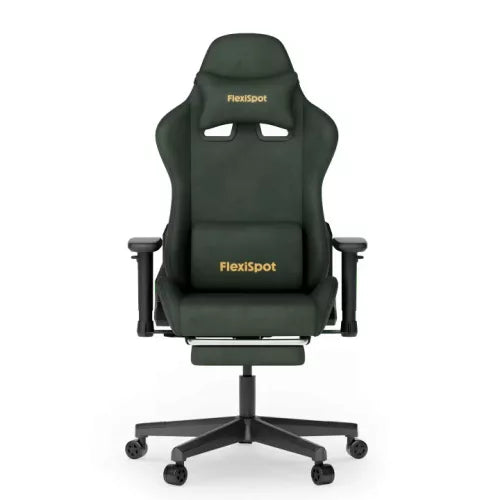 Gamer szék R1, lábtartóval, állítható háttámlával