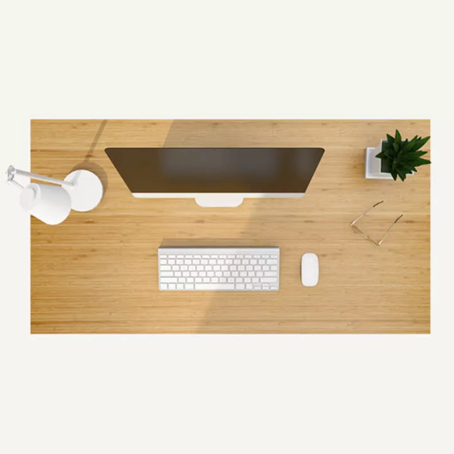 Természetes többrétegű bambuszlap, 2cm vastag, Környezetbarát és tartós asztallap, Antibakteriális és szagtalanító