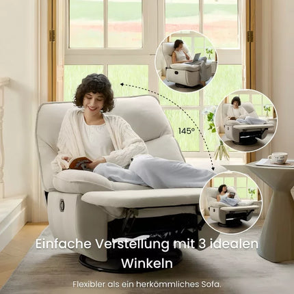 Lotus forgatható és hintáztatható relax-fotel XC6