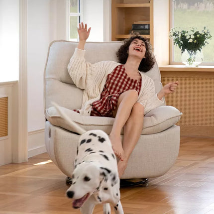 Lotus forgatható és hintáztatható relax-fotel XC6