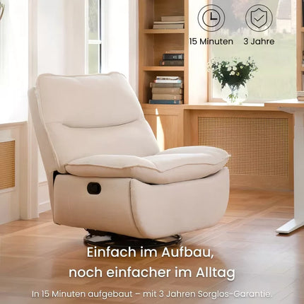 Lotus forgatható és hintáztatható relax-fotel XC6